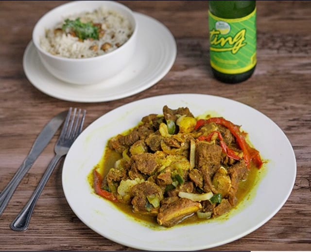 Curried Goat.